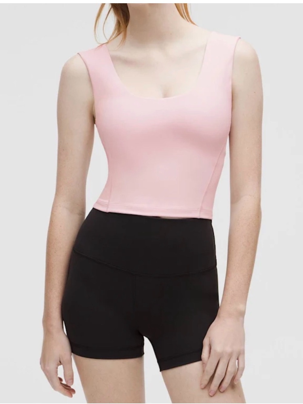 Lululemon Wunder Train Wide-Strap Tank Top Medium Support B–D Cups Blissful Pink